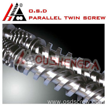 Processing bimetallic tungsten carbide double cone extruing screws